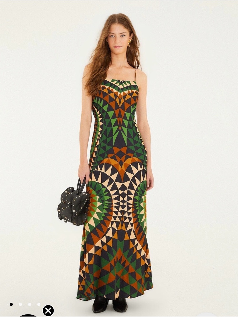 Farm Rio Heart Deco Maxi Dress - Picture 4 of 5